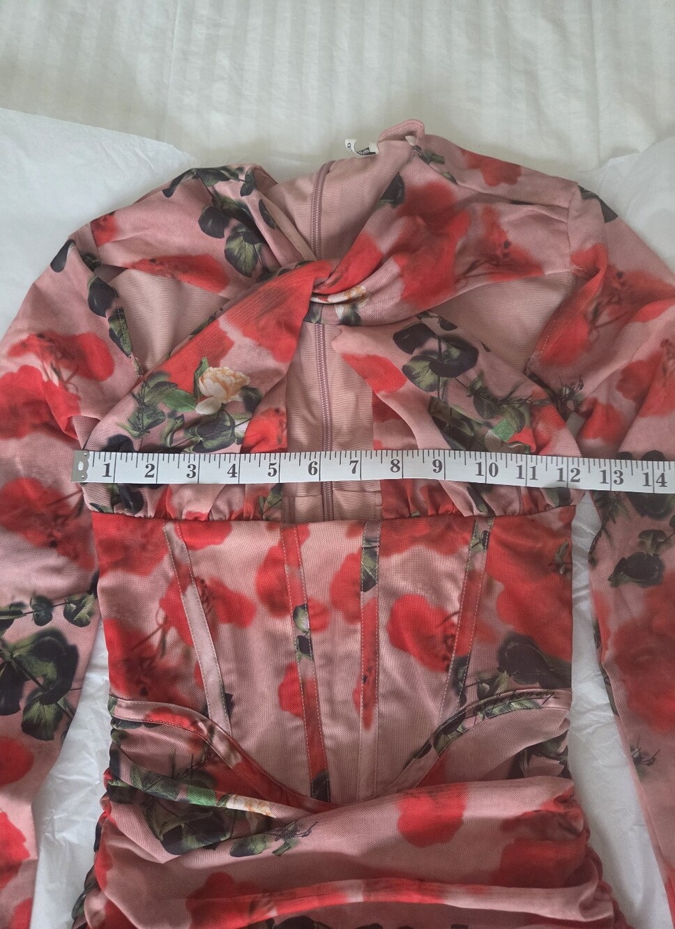 Rose Print 'Adanna' House of CB- XS - Picture 14 of 16